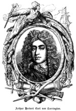 Arthur Herbert Earl of Torrington (ca. 1648 - 1716) England, naval officer of the English Navy,