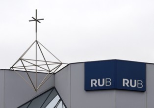 University Forum East, abbreviated UFO, in the former Kirchen-Forum, Ruhruniversität, abbreviated