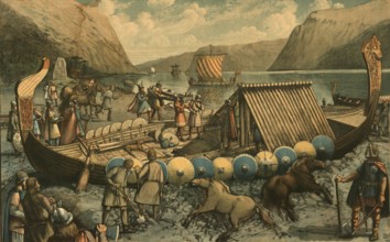 Burials of high-ranking Vikings such as those of a jarl (prince) were not mere funerals, but