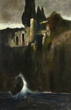 Arnold Böcklin (born 16 October 1827, died January 1901), Swiss painter, draughtsman, graphic