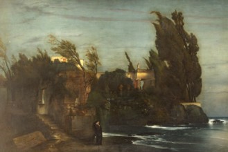 Arnold Böcklin (born 16 October 1827, died January 1901), Swiss painter, draughtsman, graphic