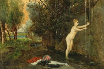 Arnold Böcklin (born 16 October 1827, died January 1901), Swiss painter, draughtsman, graphic