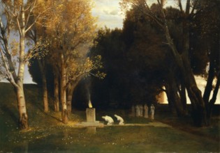Arnold Böcklin (born 16 October 1827, died January 1901), Swiss painter, draughtsman, graphic