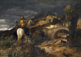 Arnold Böcklin (born 16 October 1827, died January 1901), Swiss painter, draughtsman, graphic