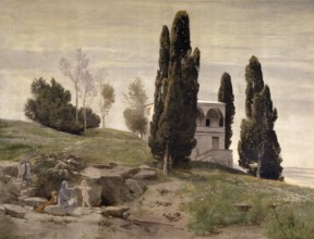 Arnold Böcklin (born 16 October 1827, died January 1901), Swiss painter, draughtsman, graphic