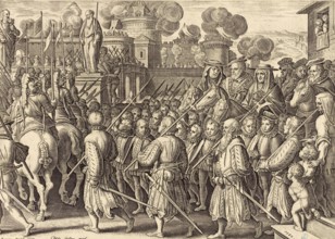 History of the Medici, This picture depicts the magnificent entry of Cosimo I de' Medici into Rome