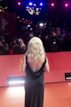 Mona Fastvold on the Red Carpet at the premiere of the film The Testament Of Ann Lee at the