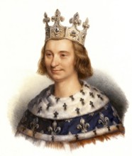 Louis IX or Saint Louis, Ludwig IX, 1214-1270, a Capetian King of France