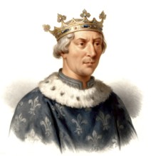 Louis VIII the Lion, Ludwig VIII, 1187-1226, King of France from the House of Capet, King of