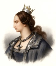 Emma of Italy, c. 948-c. 988, Queen of Western Francia as the wife of King Lothair