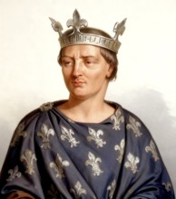 Robert II, 972-1031, called the Pious, le Pieux, the Wise, or le Sage, King of the Franks