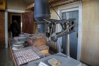Grand Canyon National Park, Arizona - An enlarger in the historic Kolb Studio on the Canyon's South