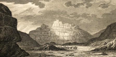 Tomb of Prophet Aaron or Harun, Christian and Islamic Prophet, Wadi Musa, Jordan, Djebel Haroun,