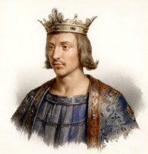 Childebert III, called the Just, 670 or 683-711, Merovingian King of the Franks