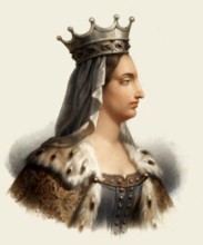 Bertrada of Laon, Bertrade de Laon, Bertrada the Younger, Berthe de Laon, Berthruda, Berta, or