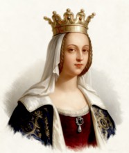Hildegarde de Vintzgau or Hildegard, 758-783, wife of Charlemagne