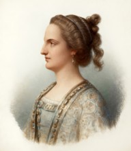 Gisèle or Giselle, 715-755, wife to Childeric III, Childerich III, c. 717- c. 754, Merovingian king