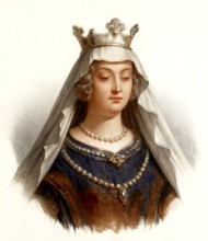 Saint Clotilde, 475-545, also known as Clothilde, Clotilda, Clotild, Rotilde, Chrodechildis,