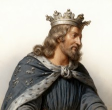 Charibert I, or Cherebert, c. 517-567, king of the Franks, the Merovingian King of Paris