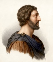 Charlemagne, Charles the Great or Carolus Magnus, 747-814, King of the Franks and Emperor of the