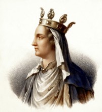 Queen Ultrogothe, Ultrogotho or Ultragotha, wife to Childebert I, c. 496-558, a Frankish King of