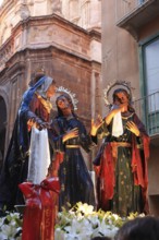 Sicily, old town of Trapani, Good Friday mystery procession La Processione dei Misteri, procession