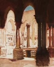 Kazimierz Stabrowski (b. 21 November 1869, d. 10 June 1929 in Garwolin), Polish painter: Monastery