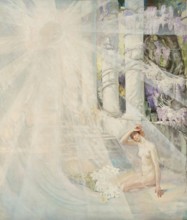 Kazimierz Stabrowski (b. 21 November 1869, d. 10 June 1929 in Garwolin), Polish painter: Vision I,