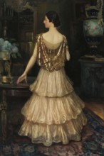 Kazimierz Stabrowski (b. 21 November 1869, d. 10 June 1929 in Garwolin), Polish painter: portrait