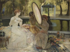 Kazimierz Stabrowski (born 21 November 1869, died 10 June 1929 in Garwolin), Polish painter: Fairy