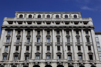 INPS building Istituto Nazionale della Previdenza Sociale, Italian Social Insurance Institution, in