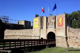 Rocca Brancaleone, a historic fortress in Ravenna, Emilia Romagna, Italy