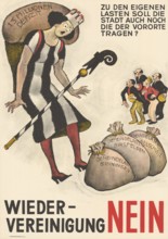 Otto Plattner (b. 29 June 1886, d. 20 October 1951), Swiss painter, graphic artist: Politics,