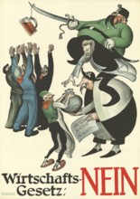 Otto Plattner (b. 29 June 1886, d. 20 October 1951), Swiss painter, graphic artist: politics,