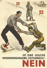 Otto Plattner (b. 29 June 1886, d. 20 October 1951), Swiss painter, graphic artist: Politics,