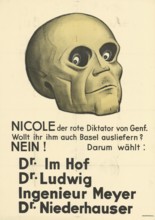 Otto Plattner (born 29 June 1886, died 20 October 1951), Swiss painter, graphic artist: Politics,