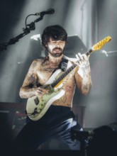 Singer Simon Neil from Biffy Clyro live on Futique Tour 2026 in Berlin's Max-Schmeling-Halle on 16