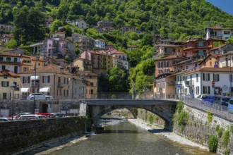 Argegno village on Lake Como, Lombardy, Italy