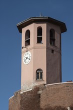 Ankara, Turkey. November 25th 2020 The Clock Tower at the entrance to Ankara Castle in the Turkish