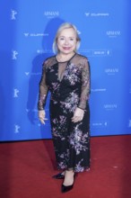 Christine Ursprung on the Red Carpet in front of the premiere of the film The Blood Countess at the