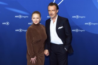 Anna Maria Mühe and Lucas Gregorowicz, BLUE HOUR, Photo Call, Hotel Telegraph Office, Berlin, 13.02