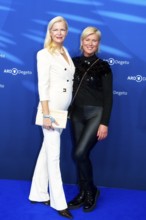 Annette Mugrauer and Kamilla Senjo, BLUE HOUR, Photo Call, Hotel Telegraph Office, Berlin, 13.02