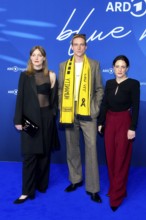 Ines Marie Westernströer, Daniel Strässer Brigitte Urhausen, BLUE HOUR, Photo Call, Hotel Telegraph