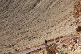 Winslow, Arizona - Meteor Crater. The crater was formed about 50, 000 years ago. It is 560 feet