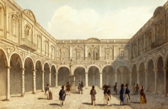 The London Royal Exchange, City of London, England, 19th century