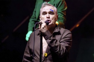 Morrissey live on Live Across Europe tour at the Hamburg Sports Hall on 15.02.2026