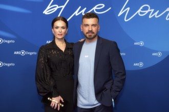 Melika Foroutan, Edin Hasanovic, BLUE HOUR, Photo Call, Hotel Telegraph Office, Berlin, 13.02.2026