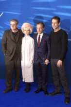 Achim von Borries, Liv Lisa Fries, Volker Bruch, Tom Tykwer, BLUE HOUR, Photo Call, Hotel Telegraph