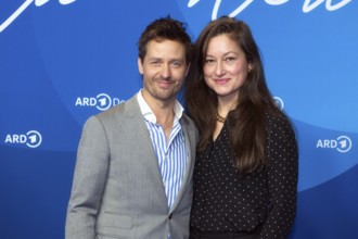 Tom Schilling, Annie Mosbach, BLUE HOUR, Photo Call, Hotel Telegraph Office, Berlin, 13.02.2026