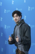 Aidan Zamiri (director) at a photocall for the film The Moment at the Berlinale at the Hyatt Hotel